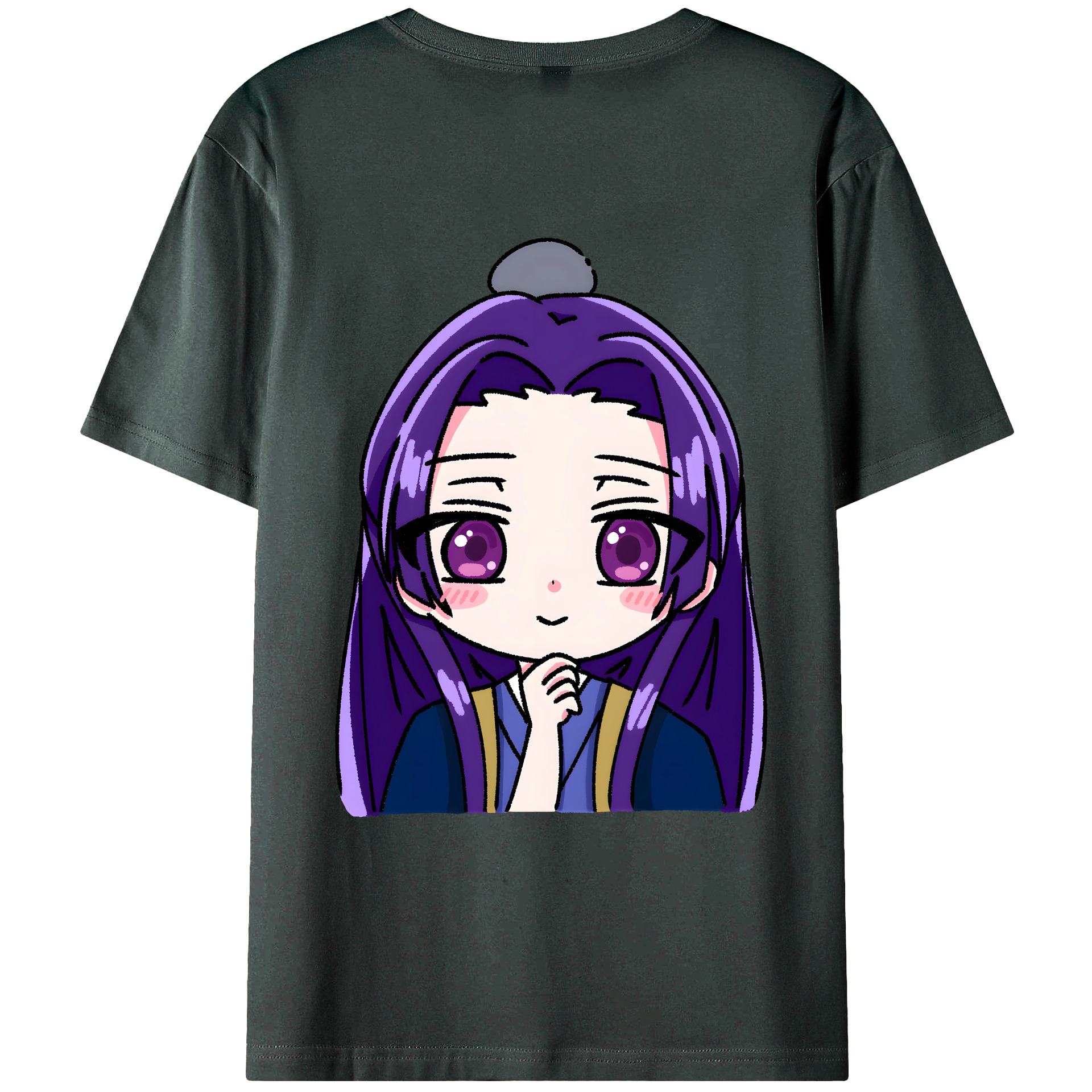 （画像用） 薬屋のひとりごと The Apothecary Diaries 綿100％ メンズ半袖Tシャツ（バックプリント） 通気性
